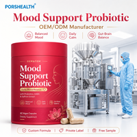 Capsule Probiotique Équilibre d'Humeur GABA Extrait de Safran Prébiotiques Soutien Digestif Santé Cérébrale Soutien Immunitaire Soutien du Sommeil OEM Privé