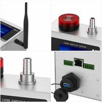 Compteur de particules aériennes à distance KQET-5018M 2,83 L/min pour la surveillance environnementale des salles blanches