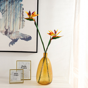 BF-BP04 Vente en gros Décoration d'intérieur Fleur artificielle Faux Crane Flower Fleur artificielle Oiseau de <span class=keywords><strong>paradis</strong></span> - Product Image 5