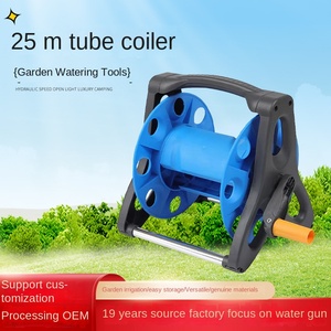 <span class=keywords><strong>Enrouleur</strong></span> de tuyau de 25 m pour l'irrigation des jardins, outil de stockage de tuyau d'eau, fabrication chinoise - Product Image 3