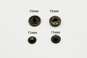 Maßgefertigte 4-teilige Umweltfreundliche Druckknöpfe für Jacken, Hemden, Kleidung und Taschen - Großhandel - Product Image 5