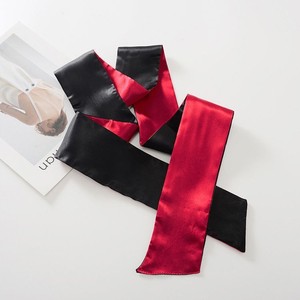 Maschera per Occhi in Seta per Adulti, Accessorio per Giochi di Flirt, con Fiocco e Cinturino da Polso, Impermeabile Y01 CN - Product Image 3