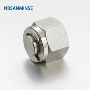NBSANMINSE 316L สแตนเลสสตีลปลั๊กหกเหลี่ยมชนิด P เกรดอาหารอุปกรณ์ปิดผนึกท่อทนต่อการกัดกร่อนป้องกันการรั่วซึม - Product Image 1