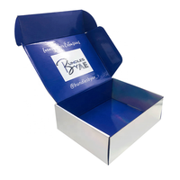 Scatole di spedizione cosmetiche con Logo personalizzato per l'imballaggio della scatola postale ondulata della posta dell'imballaggio di stampa della fabbrica