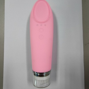 Rechargeable Deep Cleaning Heating Washing Face Wash Brush Multiple Heads Face Massager Soft Silicone Skin Care - Product Image 2