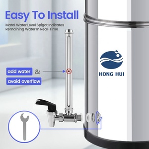 Hồng HUI LT-2.25B NSF giấy chứng nhận hệ thống lọc nước trọng lực ăn hệ thống lọc nước loại bỏ Florua, clo, vi khuẩn - Product Image 3