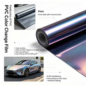 Vinilo Adhesivo para Automóviles <span class=keywords><strong>Brooklyn</strong></span> Grey PVC, Alta Elasticidad, Sin Burbujas, 1.52m*17m, 1 Año de Garantía, OEM - Product Image 4