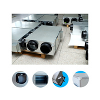 Ventilateur de ventilation bidirectionnel 500m3/h avec alimentation en air frais et évacuation d'air usé, contrôleur rotatif 3 vitesses OEM/ODM