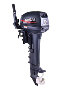 Moteur hors-bord 15 CV 2 temps 2 cylindres refroidi par eau de haute qualité avec commande à arbre long pour bateau de pêche et moteur marin - Product Image 2