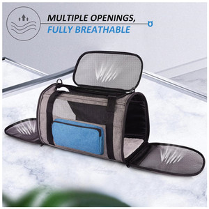 Chất lượng cao Túi vật nuôi với túi xách tay ra thú cưng du lịch chó và mèo thoáng khí xách tay và có thể gập lại - Product Image 4