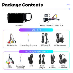 NaviFly NF plus récent Android13 1280*720 écran tactile de navigation de voiture pour Chery Tiggo 5X 2019 avec autoradio - Product Image 6