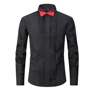 <span class=keywords><strong>Camicia</strong></span> da <span class=keywords><strong>sposo</strong></span> a maniche lunghe da donna <span class=keywords><strong>camicia</strong></span> da gruppo Slim Fit con colletto bianco - Product Image 2