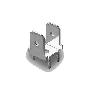 PT250-H Brass PCB Tab thiết bị đầu cuối 5.08x7.62 mét Pitch, tin mạ 1000 cái/túi - Product Image 1