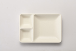 2025 <span class=keywords><strong>nuovo</strong></span> Design opaco 3-Grid diviso melamina piatto salsa piatto antipasto Hot Pot fritti Malatang Sushi piatto ristorante asiatico - Product Image 6