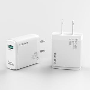 PD 20W adaptateur usb US Plug chargeurs pour huawei <span class=keywords><strong>Honor</strong></span> oppo xiaomi téléphone portable Charge rapide 3.0 bloc de charge rapide <span class=keywords><strong>chargeur</strong></span> mural - Product Image 1