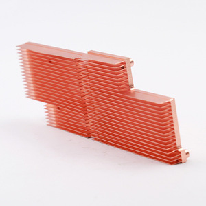Dissipateur thermique en cuivre sur mesure 41,5x53,5x31,5MM en forme de pique pour la dissipation thermique des puces électroniques - Product Image 3