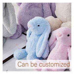 Muñeco de Peluche de Conejito de 10 cm Personalizable al por Mayor, Juguete de Peluche de Conejo de Pascua de Orejas Largas, Súper Suave para Niñas en Navidad - Product Image 3