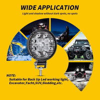 Projecteur de travail DXZ certifié CE 9-80V 27W 4 pouces 9 LED pour voiture, bateau, UTV, 4x4, tout-terrain, rénovation/amélioration avec garantie d'un an