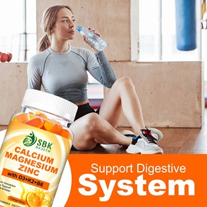 Gomitas de Calcio, Magnesio y Zinc OEM ODM con D3+K2+B6, Absorción Mejorada, Potenciador de Energía, Protege la Estructura Corporal - Product Image 6