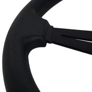 พวงมาลัยรถแข่งแบบดิชลึก 14 นิ้ว 350 มม. รุ่นใหม่ - หนัง PU และอะลูมิเนียมอัลลอยด์ สำหรับรถดริฟท์ ผลิตในประเทศจีน - Product Image 6