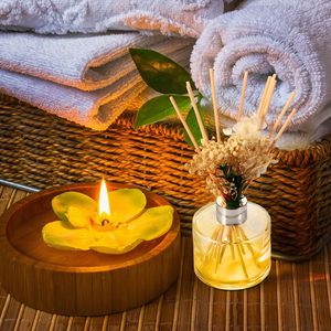 Inthetrend Home Fragrance 50ML Fashion Wood Bottle Lead Free <b>Reed</b> <b>Diffuser</b> Fruity Scent <b>for</b> Essential Oil 15-30 Days Air - Product Image 5