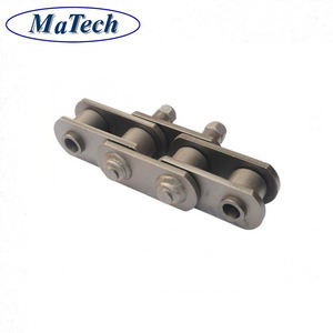 Convoyeur à chaîne à rouleaux en acier inoxydable haute résistance personnalisé avec options OEM Marque <span class=keywords><strong>MATECH</strong></span> - Product Image 6