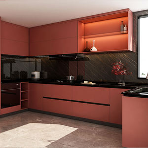 Gabinetes de <span class=keywords><strong>cocina</strong></span> de color rojo vino, encimeras de cuarzo de <span class=keywords><strong>cocina</strong></span> vintage, muebles, juegos de gabinetes de almacenamiento de <span class=keywords><strong>cocina</strong></span> portátiles de China - Product Image 6