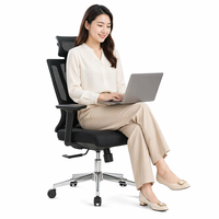 Kursi Kantor Ergonomis ARISON Modern, Harga Pabrik, Kursi Kerja Mesh Eksekutif dengan Pengaturan Tinggi, Kursi Komputer, Laris Manis