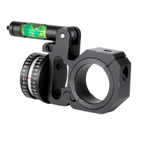 Indicateur d'angle de précision avec niveau à bulle pour lunette de visée 25,4 mm et 30 mm, niveau optique à bulle