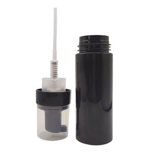 100ml/120ml/150ml/<b>200ml</b> Black PET Foam Soap Pump <b>Bottle</b> with PP Pump Screen Printed Custom Logo for Liquid Soap - Product Image 3