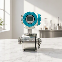 Débitmètre magnétique pour brasserie, sanitaire, sortie impulsion 4-20mA, CE IP67, hygiénique