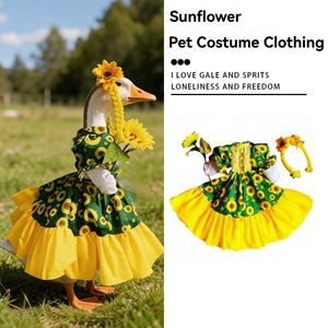 Conjunto de ropa impermeable para pato de jardín, disfraz de fantasma de bikini para vacaciones, accesorio de decoración para estatua de jardín, venta al por mayor - Product Image 2