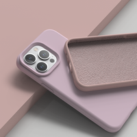 Coque en silicone liquide originale pour Apple iPhone 15 16 Pro Max Coque officielle en silicone liquide avec magnétique