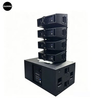 Sistema de altavoces line array HDL 30A a prueba de agua, sistema de sonido amplificado, altavoces line array profesionales para escenarios de DJ.