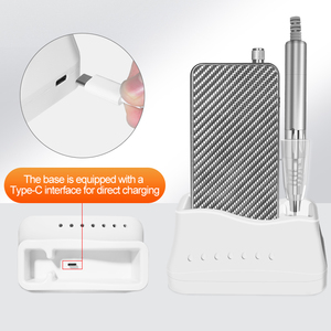 Machine professionnelle sans balais personnalisable 35 000 tr/min pour le retrait de <span class=keywords><strong>vernis</strong></span> à ongles <span class=keywords><strong>et</strong></span> le polissage des ongles pour salon de manucure (vente en gros) - Product Image 6