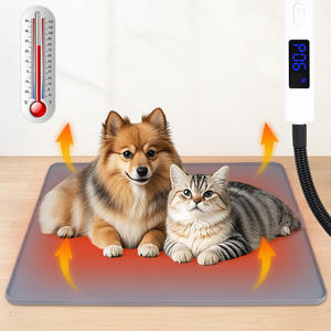 Almohadilla Térmica Inteligente para Mascotas con Temporizador - 10 Niveles de Temperatura y Protección contra Sobrecalentamiento para Gatos, Perros y Mascotas - Product Image 1