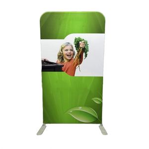Custom Tension Fabric Display Backdrop with Vibrant Thermal Transfer Printing for Trade Shows, Exhibitions, and Brand Promotion - Product Image 2