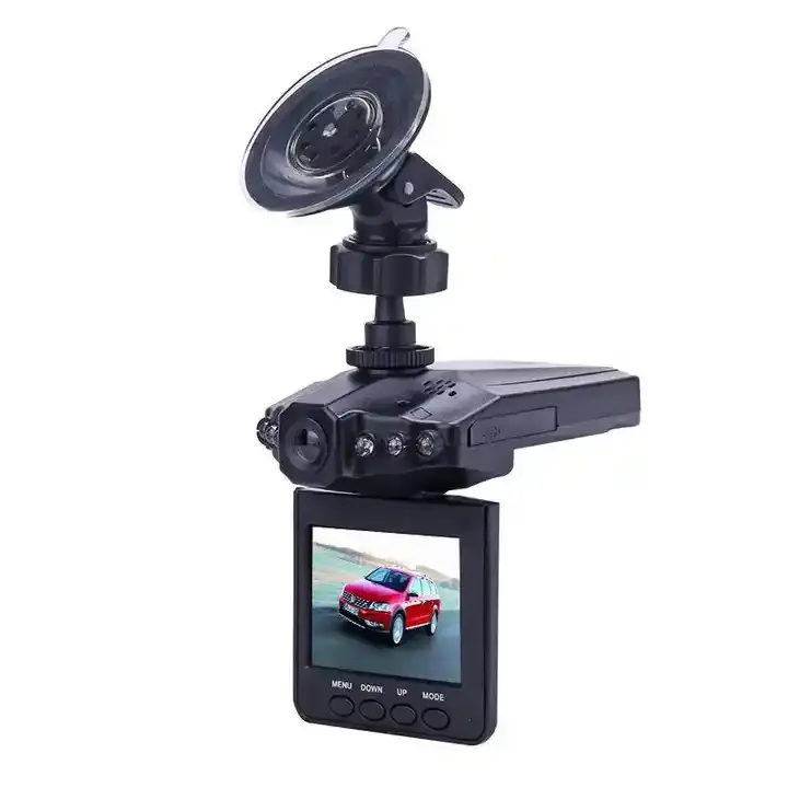 2.4-inch 720p xe gắn máy ghi âm lái xe Đầu phẳng vòng lặp video 270 độ tăng cường tầm nhìn ban đêm xe ghi hộp đen