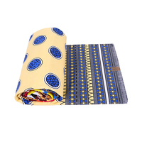 Kain Batik Afrika Tenun Grosir, Motif Wax Print 100% Katun, Etnik Hollandis Ankara