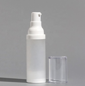 Eco-friendly Cosmetic Packaging 80ml 100ml 120ml 150ml Essence Airless Lotion <b>Bottles</b> Custom PET <b>Bottle</b> - Product Image 2