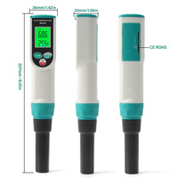pH-mètre Numérique Étanche pour Aliments, avec Affichage LCD Rétroéclairé, pour Viande, Fromage et Pâtes