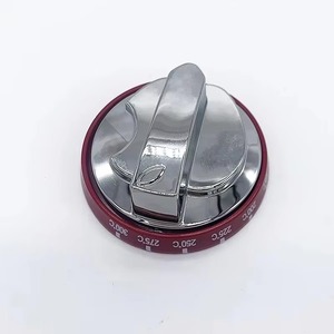 Manopola di controllo della temperatura per interruttore, accessori per cucina, utensili da cucina, vite con coperchio in plastica Apple da 6 mm con asse a mezza sfera 50-300 - Product Image 2