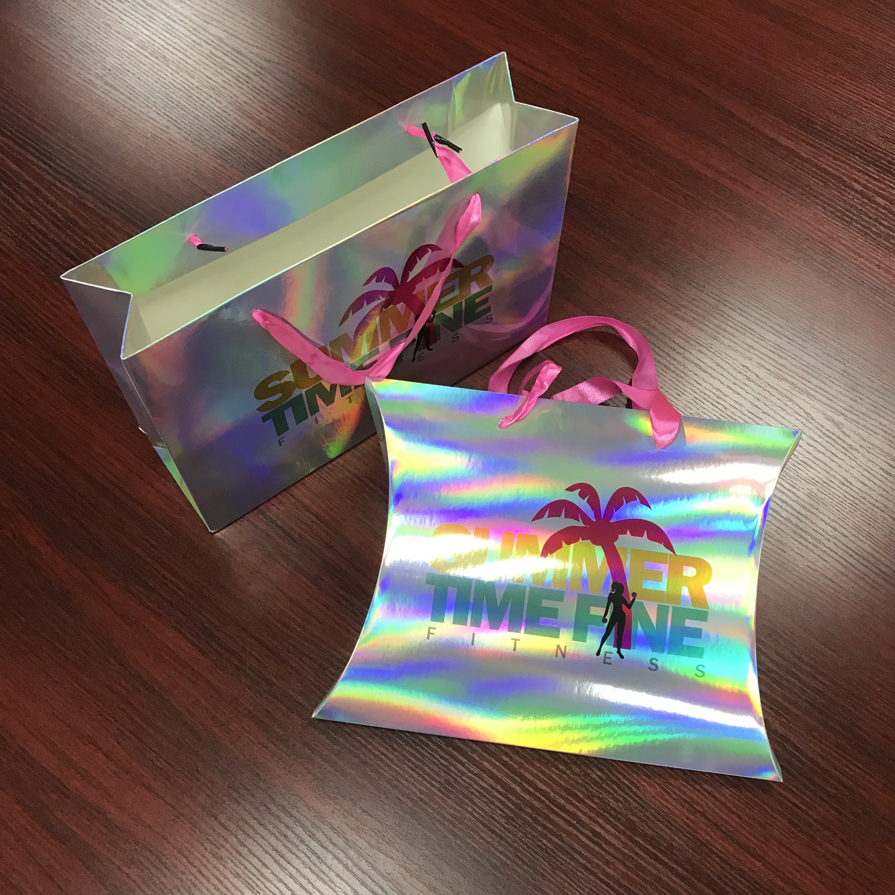 Almohada holográfica arco