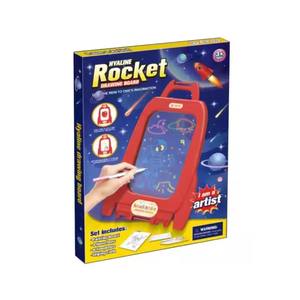 لوازم فنية 4 في 1 ، طقم رسم فني ، لوحة رسم خربشة ، لعبة أطفال ، - Product Image 3