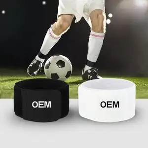 Lower MOQ Football Sock Holder One Size Fixed Strap Anti Slip Elastic Soccer Shin Straps