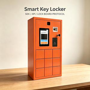 Système de gestion de clés intelligent RFID <span class=keywords><strong>pour</strong></span> le suivi des actifs, avec détection de clés, système Android 11 et code source SDK <span class=keywords><strong>pour</strong></span> la location de voitures et les administrations - Product Image 4
