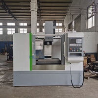 Centro de Mecanizado Vertical VMC640, Fresadora CNC de Alta Precisión, Motor Automático GSK//FANUC Mitsubishi para Metal