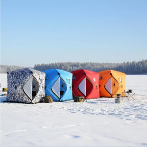 Single-Layer Insulated Ball <b>Tent</b> Outdoor <b>Glamping</b> Ice Fishing Warm Shelter with Thick Awnings 3-4 People - Product Image 5