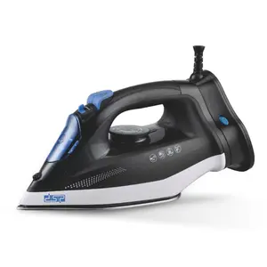 Household Heavy Duty Steam Iron Box 2200 DSP Wholesale Good Sale Non-stick Soleplate Rechargeable Electric Steam Iron Ceramic