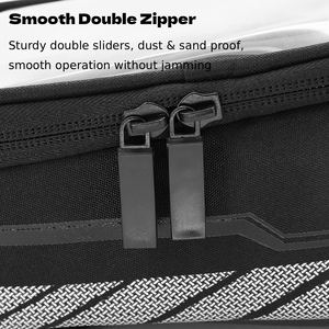 SAHOO Sacoche antichoc <span class=keywords><strong>pour</strong></span> tube supérieur de vélo 1L, sacoche de cadre <span class=keywords><strong>pour</strong></span> <span class=keywords><strong>smartphone</strong></span> à écran tactile OEM, support de téléphone avec coussinet EVA <span class=keywords><strong>pour</strong></span> cyclisme sur route en extérieur - Product Image 5